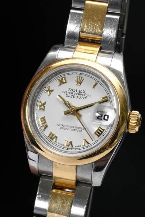 rolex lady datejust in gelbgold mit römischen zahlen|Rolex Datejust römische Ziffern kaufen .